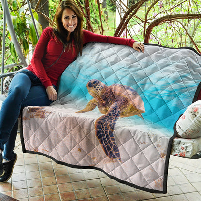 Hawaii Premium Quilt Ocean Picture