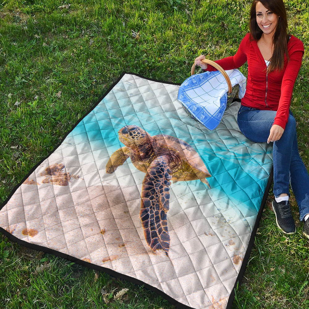 Hawaii Premium Quilt Ocean Picture