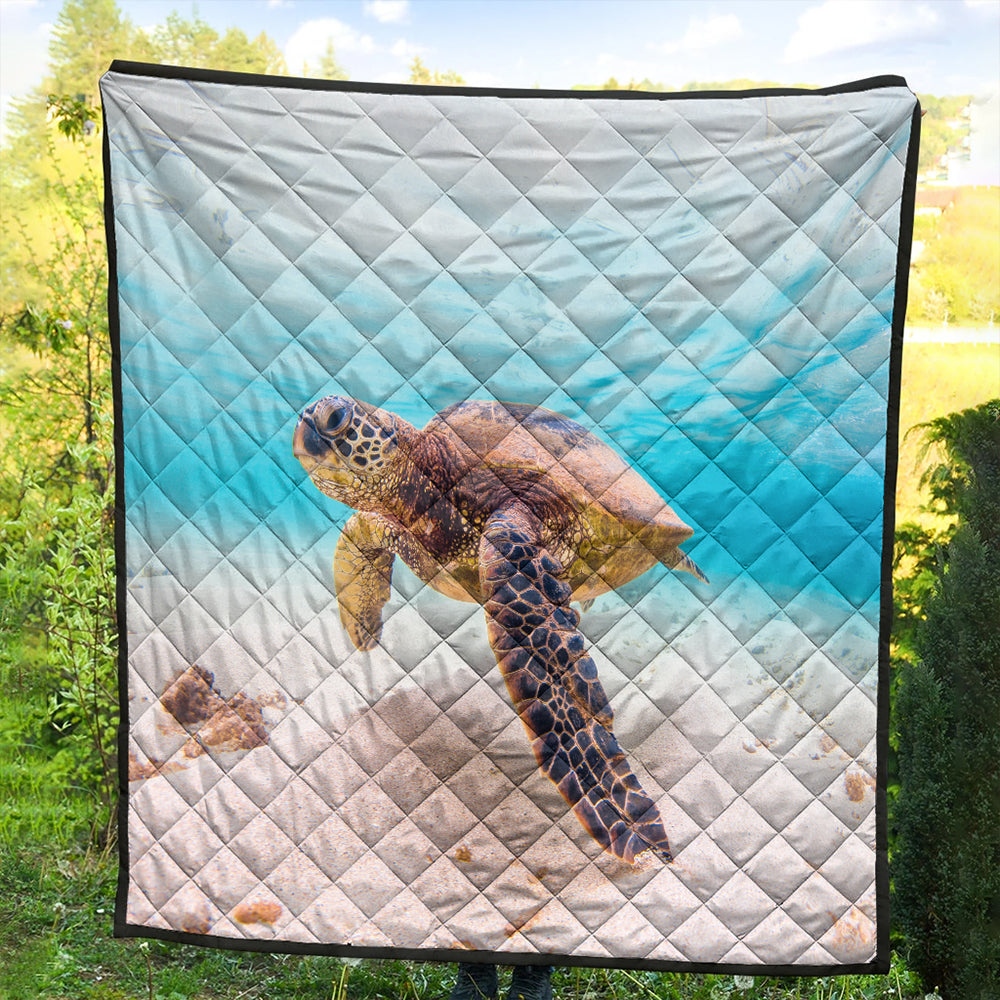 Hawaii Premium Quilt Ocean Picture