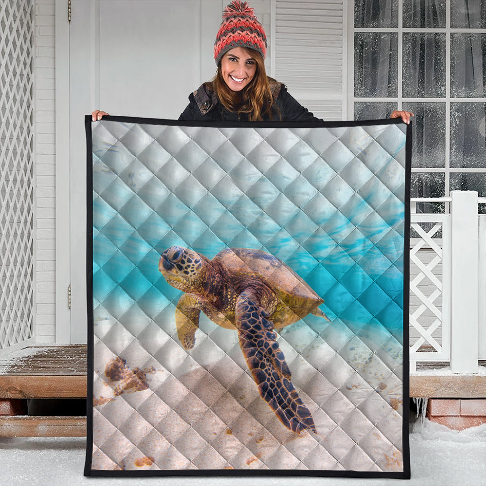 Hawaii Premium Quilt Ocean Picture