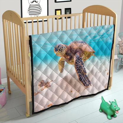 Hawaii Premium Quilt Ocean Picture