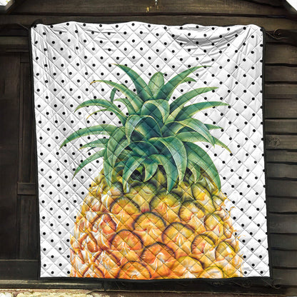 Hawaii Premium Quilt Pineapple Dottie