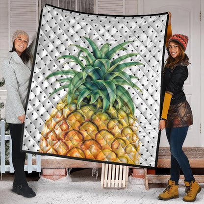 Hawaii Premium Quilt Pineapple Dottie