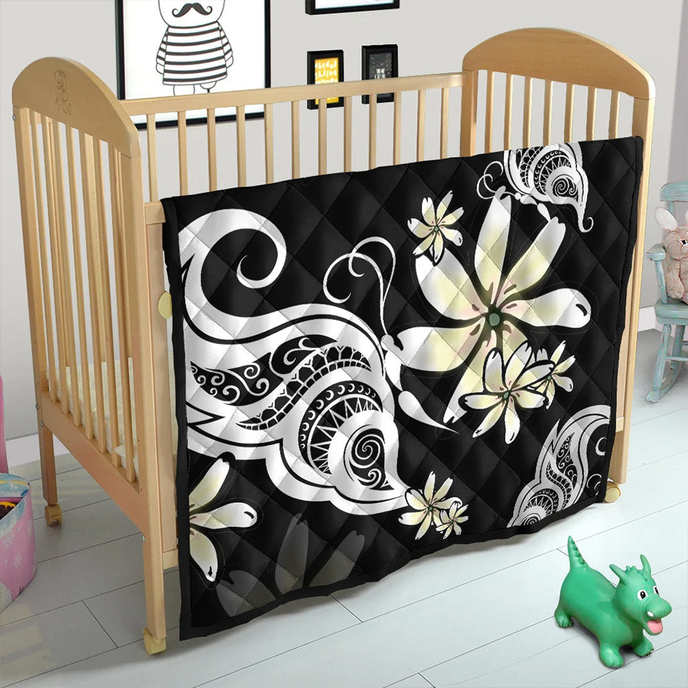 Hawaii Premium Quilt Plumeria Butterfly