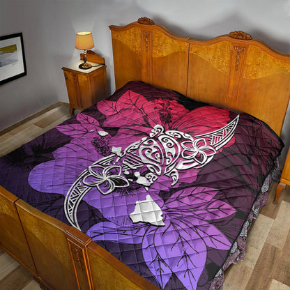 Hawaii Premium Quilt Polynesian Hibiscus Sweat