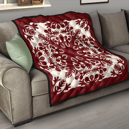 Hawaii Premium Quilt Quilt Tradition Red