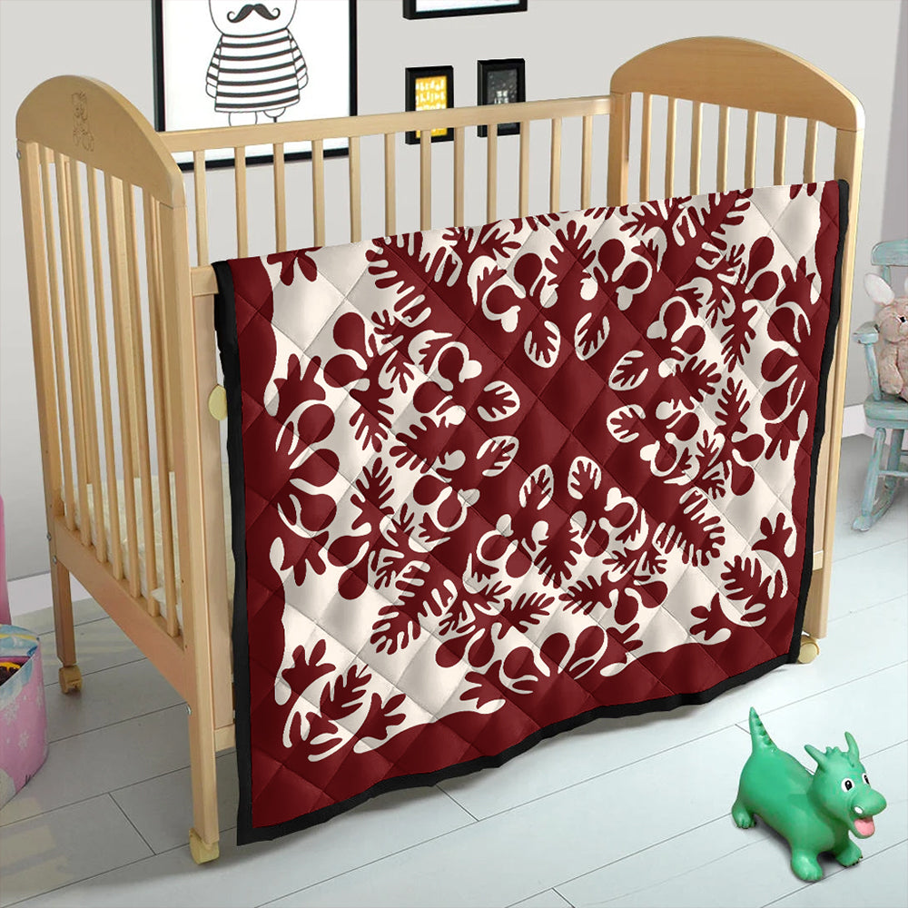 Hawaii Premium Quilt Quilt Tradition Red