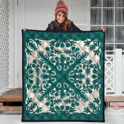 Hawaii Premium Quilt Quilt Tradition Turquoise
