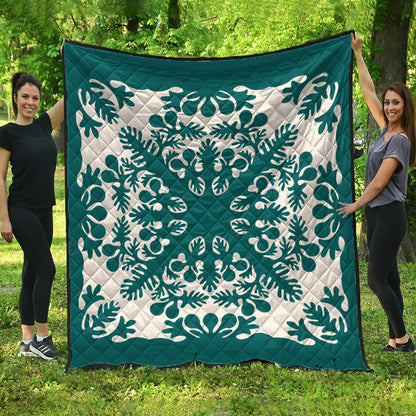 Hawaii Premium Quilt Quilt Tradition Turquoise
