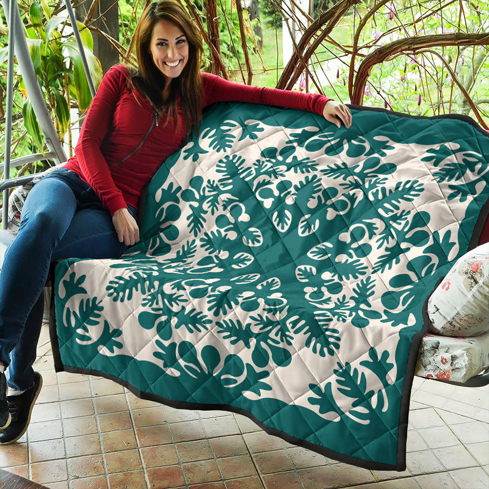 Hawaii Premium Quilt Quilt Tradition Turquoise