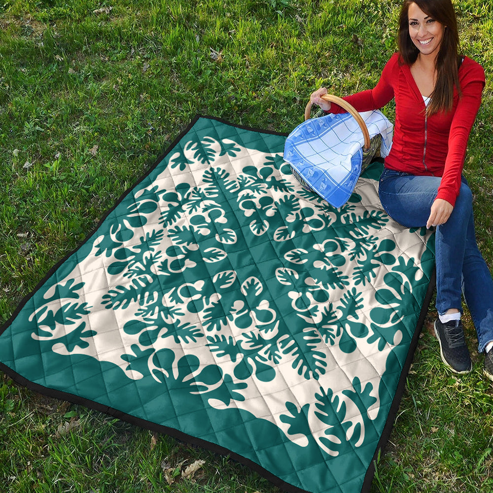 Hawaii Premium Quilt Quilt Tradition Turquoise