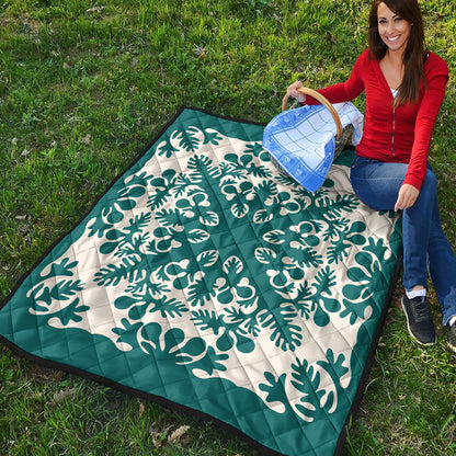 Hawaii Premium Quilt Quilt Tradition Turquoise
