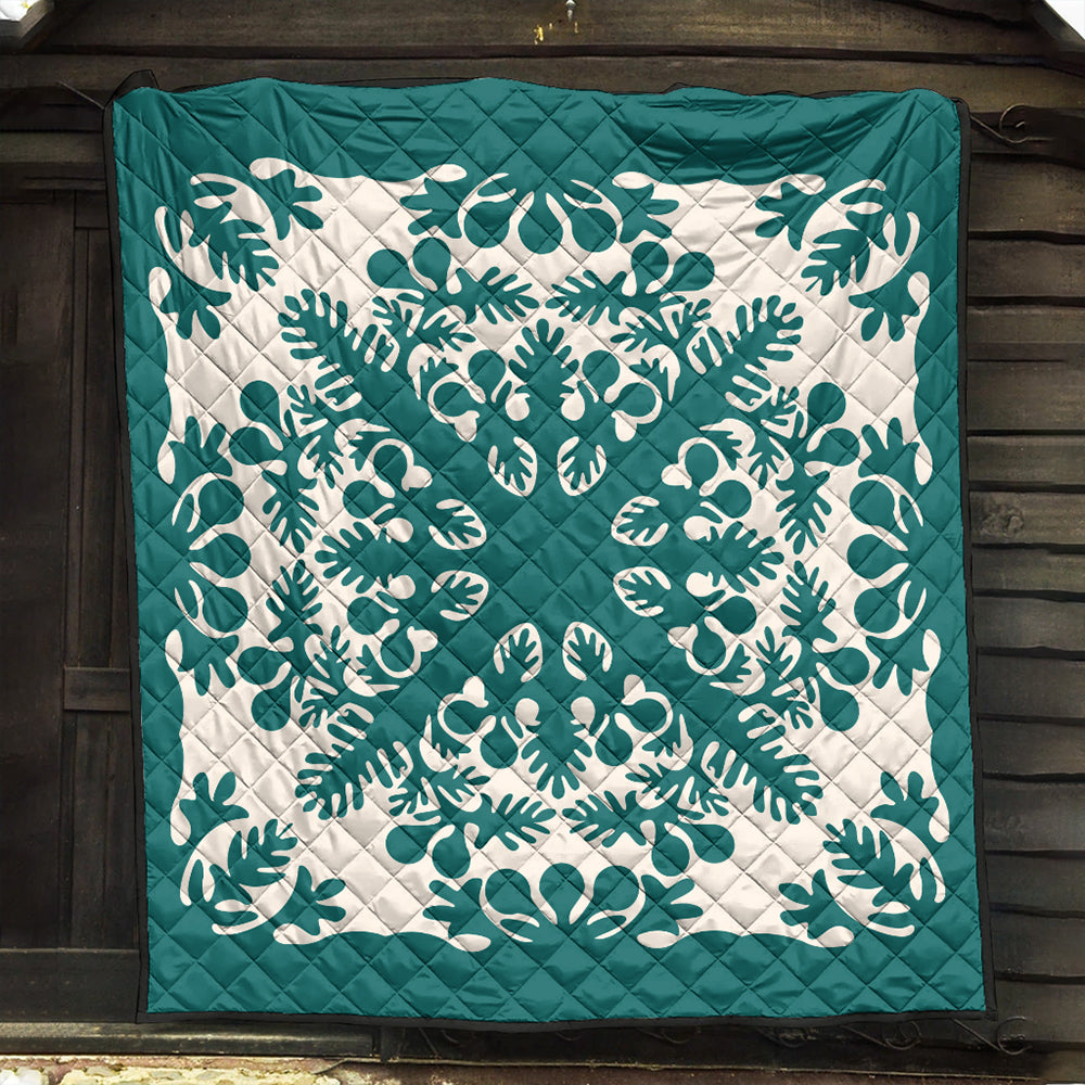 Hawaii Premium Quilt Quilt Tradition Turquoise