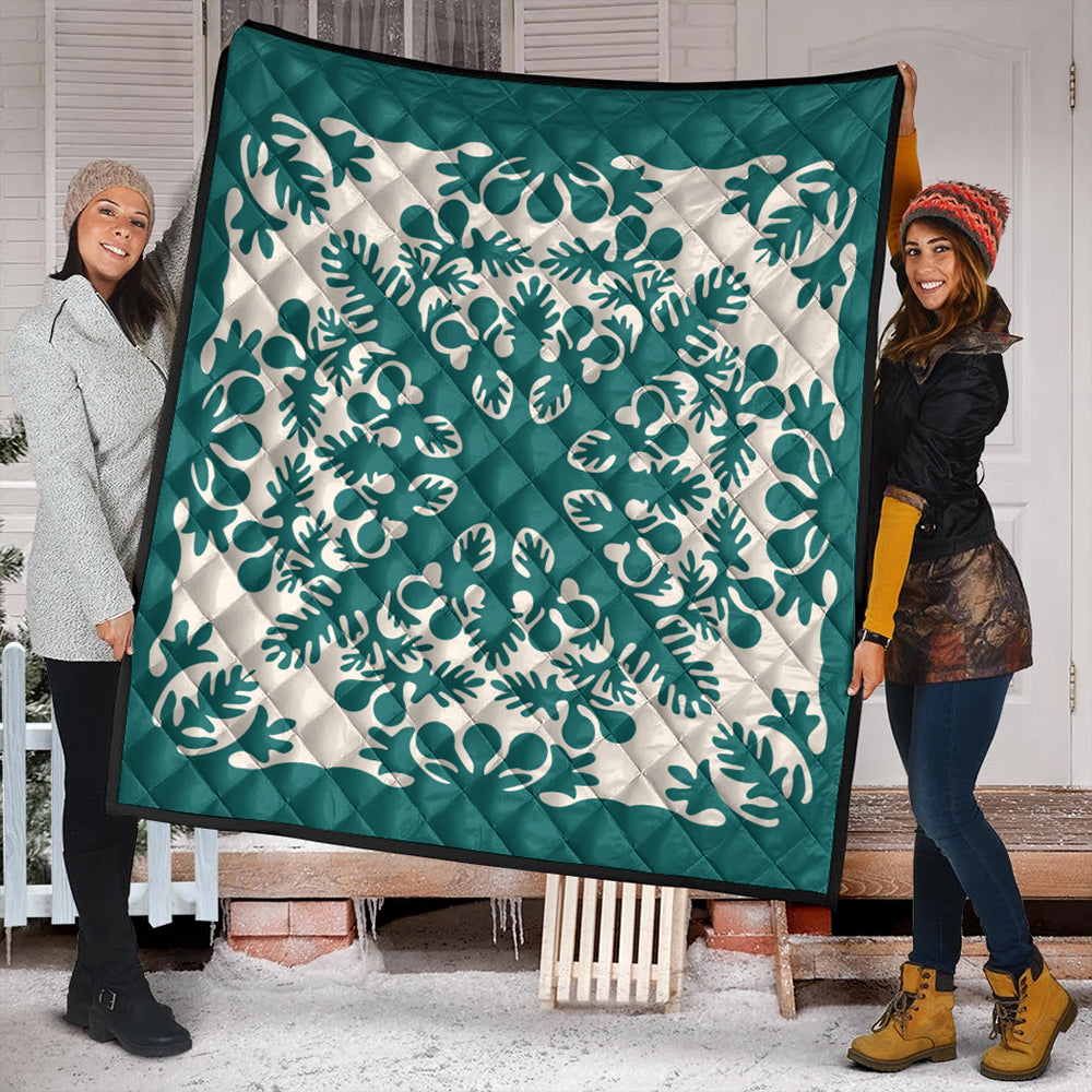 Hawaii Premium Quilt Quilt Tradition Turquoise