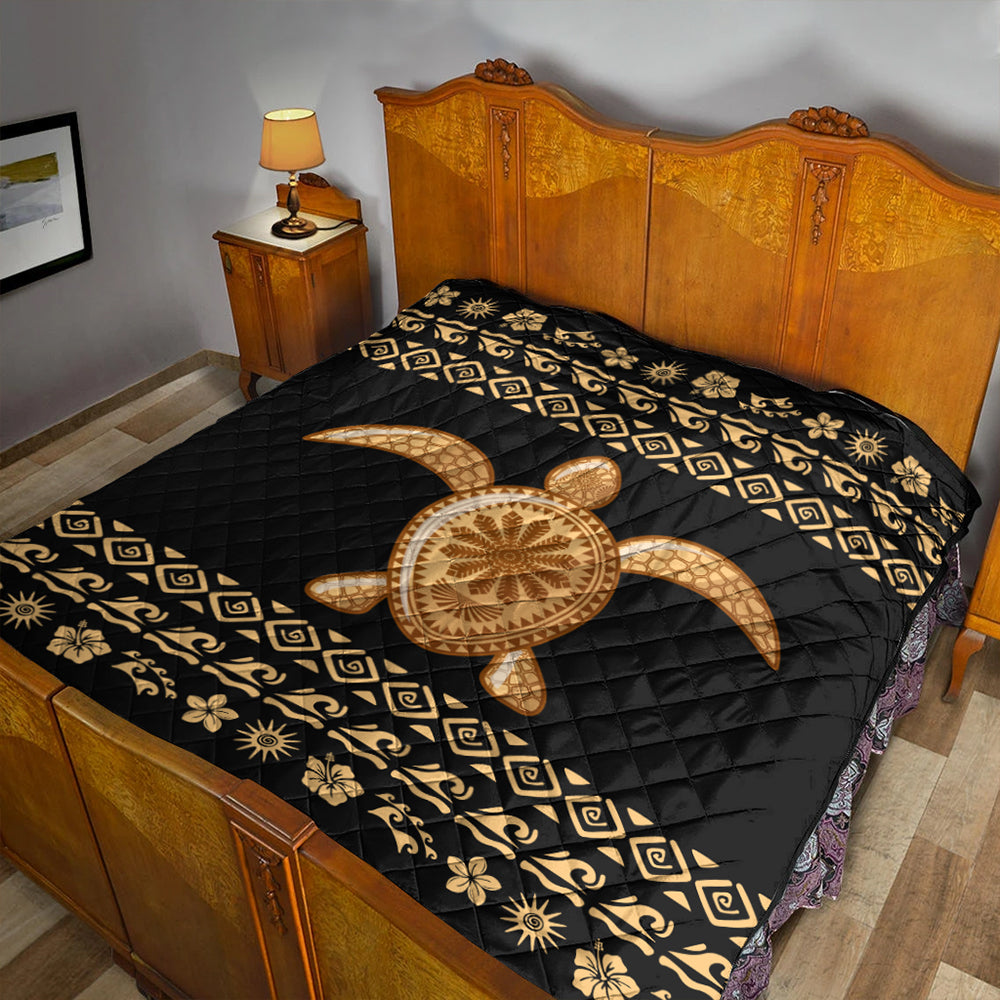 Hawaii Premium Quilt Traditional Turtle Pattern