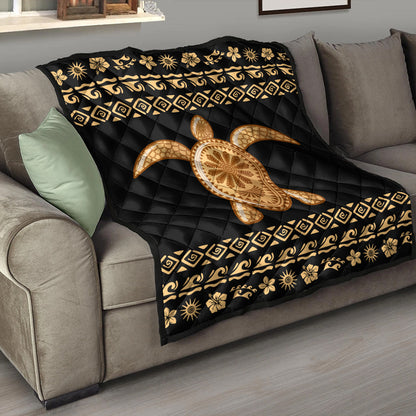 Hawaii Premium Quilt Traditional Turtle Pattern
