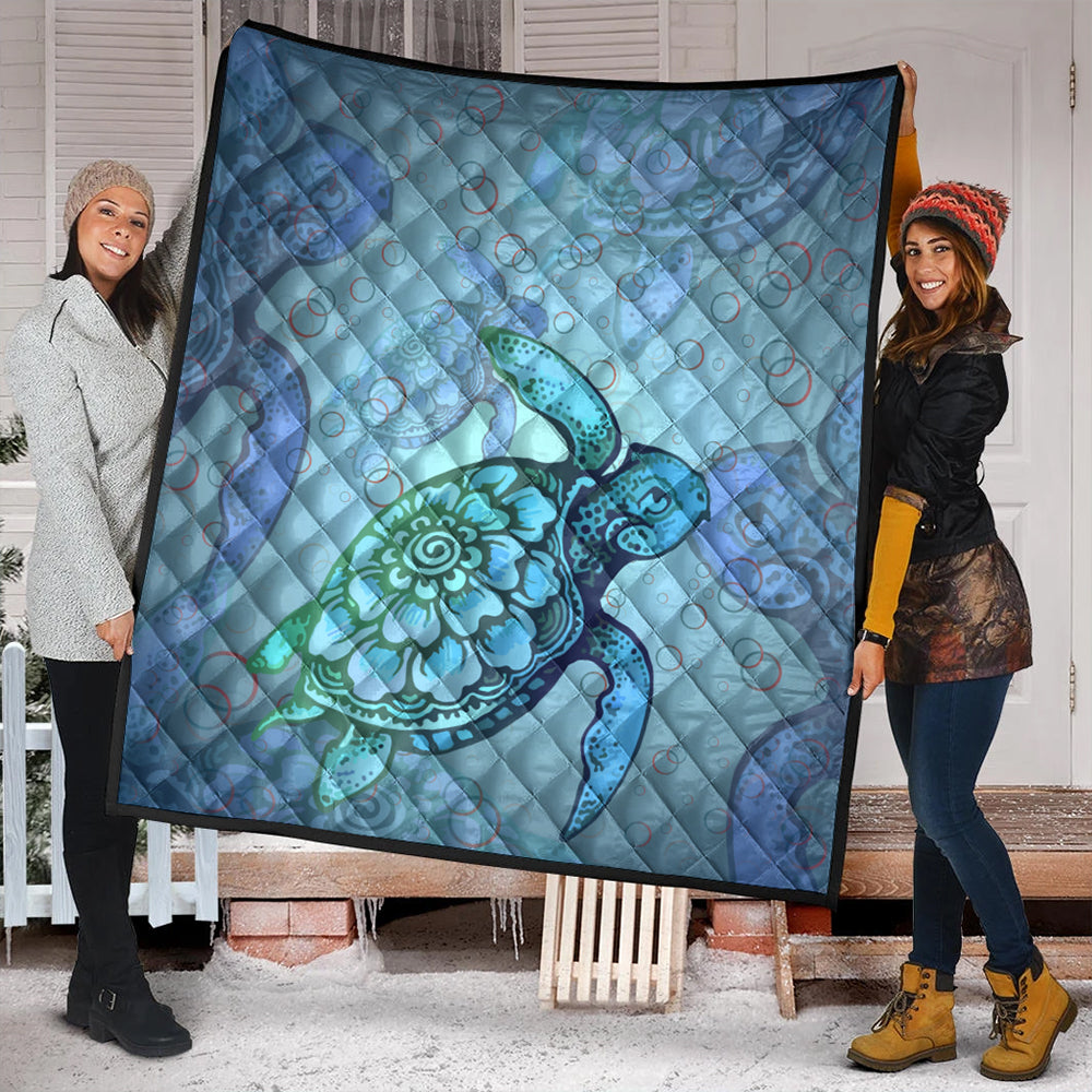 Hawaii Premium Quilt Turtle Beauty