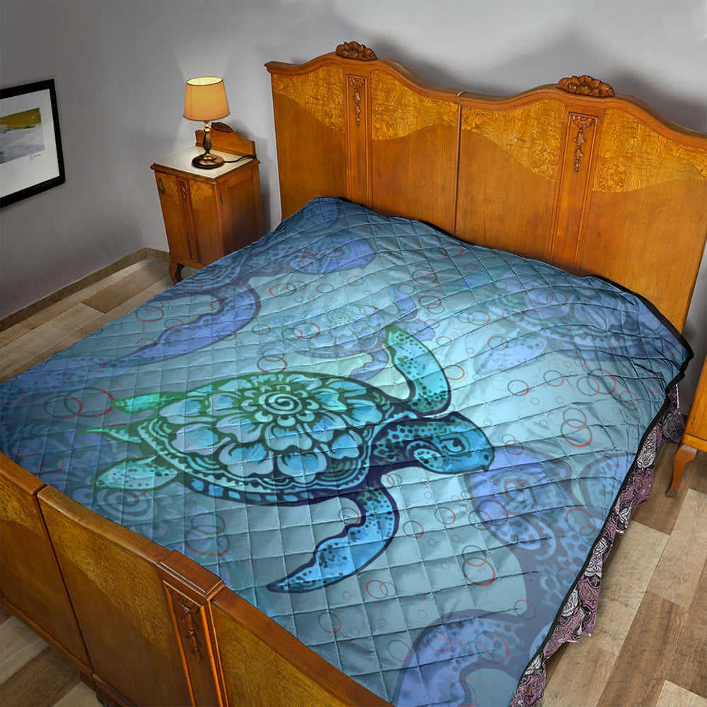 Hawaii Premium Quilt Turtle Beauty