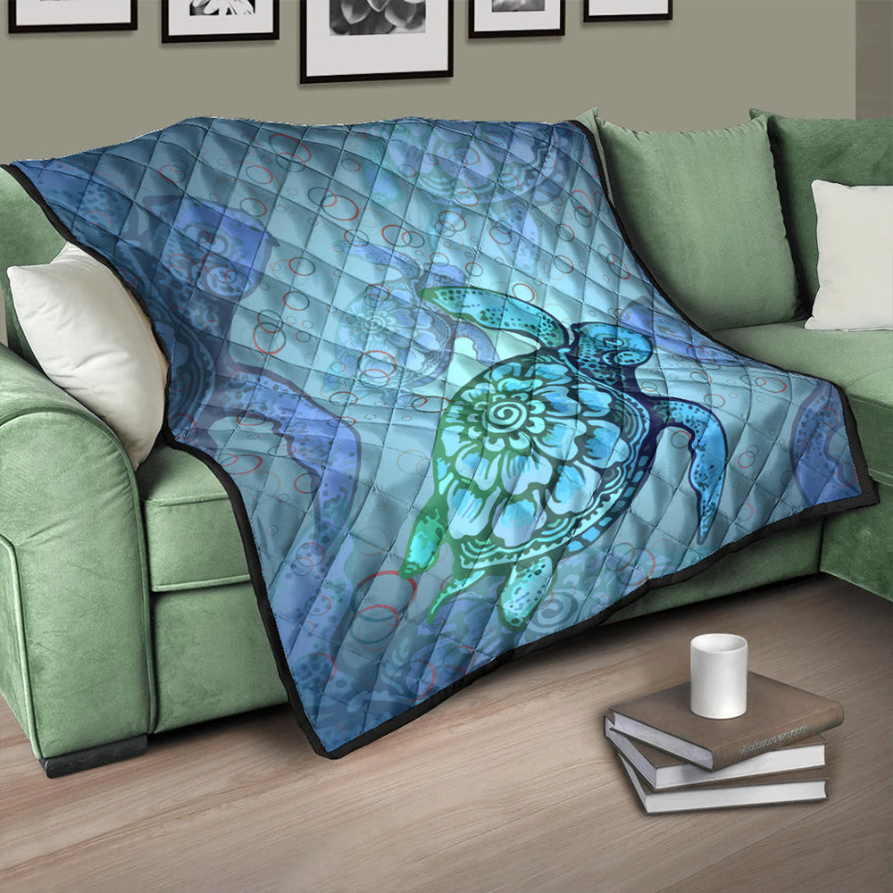 Hawaii Premium Quilt Turtle Beauty