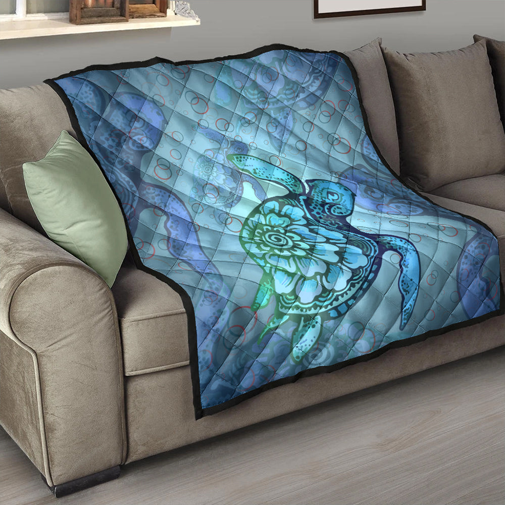 Hawaii Premium Quilt Turtle Beauty