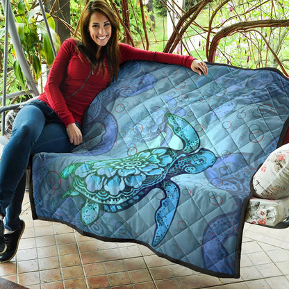 Hawaii Premium Quilt Turtle Beauty
