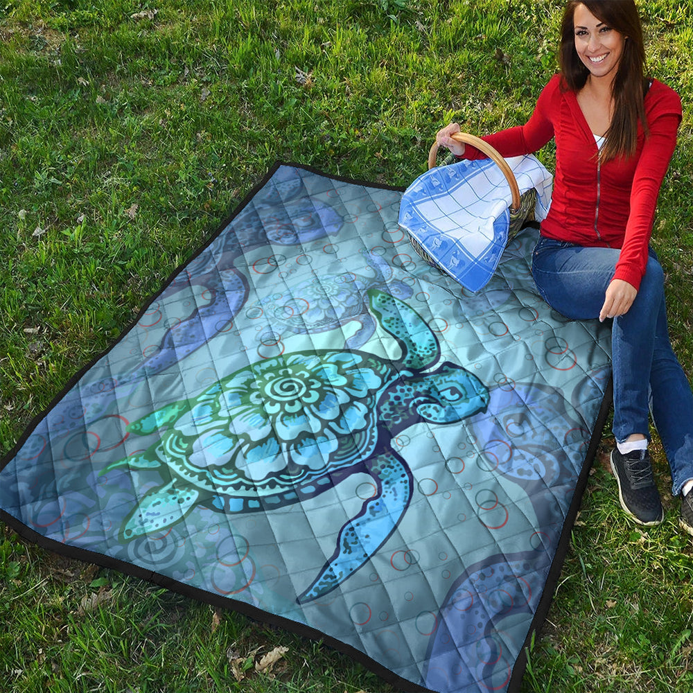 Hawaii Premium Quilt Turtle Beauty