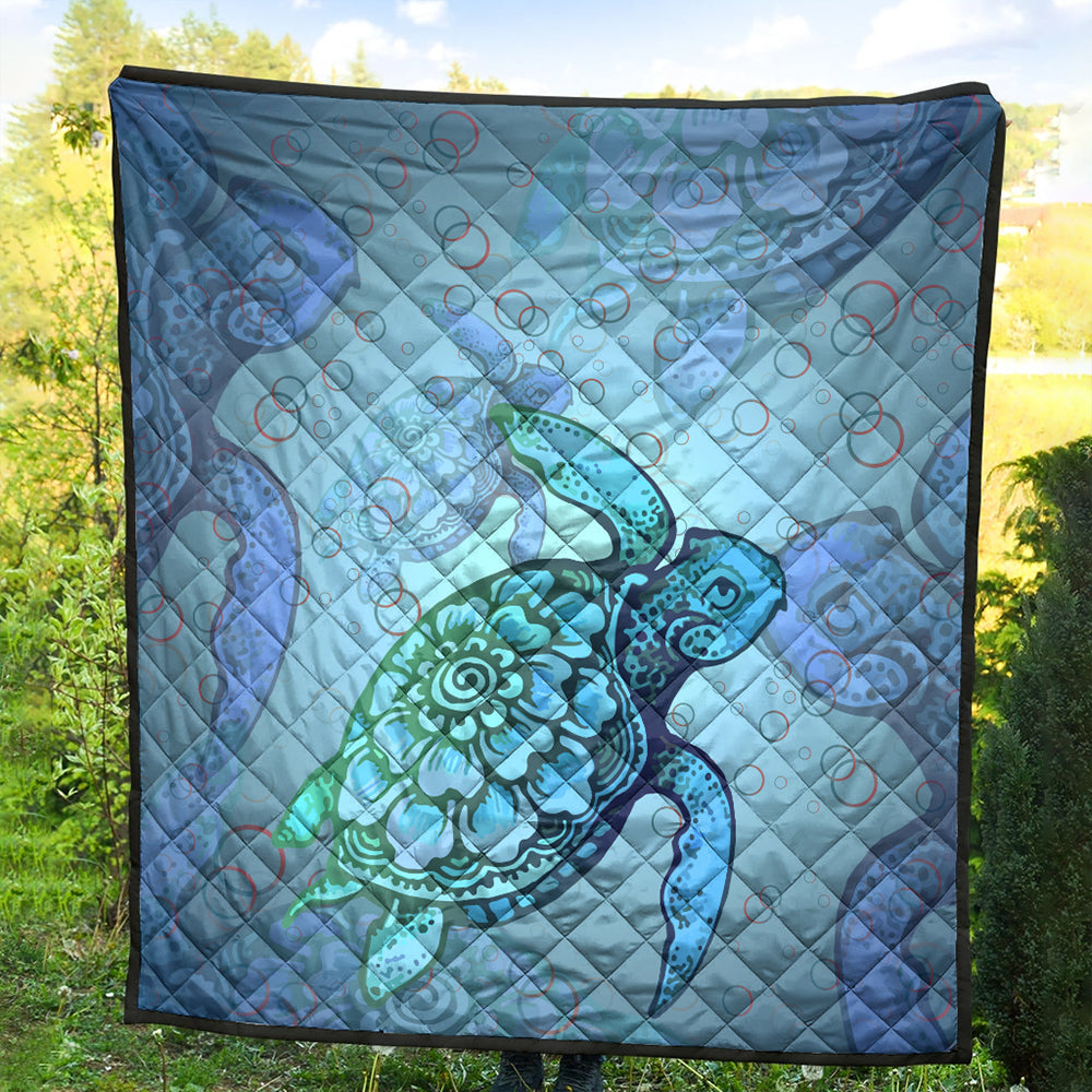 Hawaii Premium Quilt Turtle Beauty