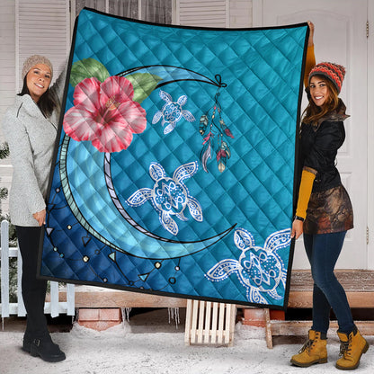 Hawaii Premium Quilt Turtle Moon Dream