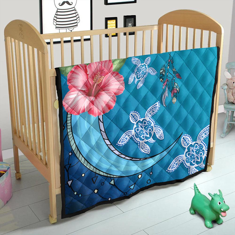 Hawaii Premium Quilt Turtle Moon Dream