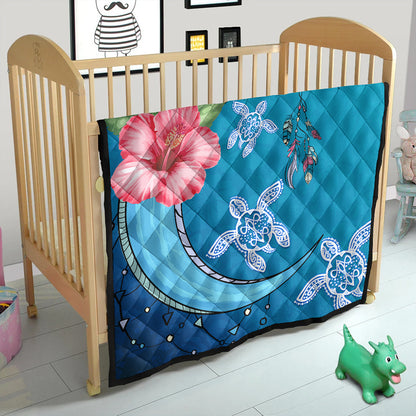 Hawaii Premium Quilt Turtle Moon Dream
