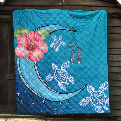 Hawaii Premium Quilt Turtle Moon Dream