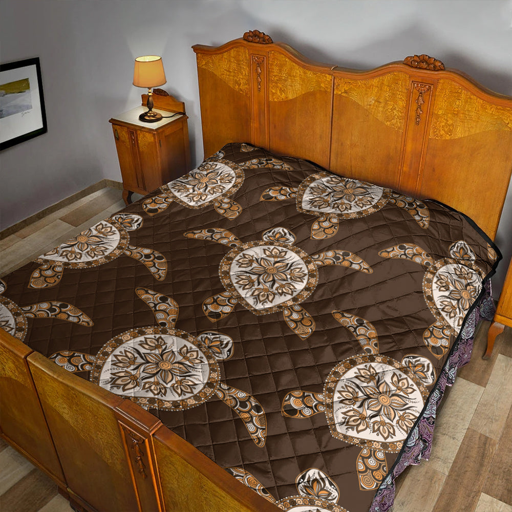 Hawaii Premium Quilt Turtle Plumeria Grown