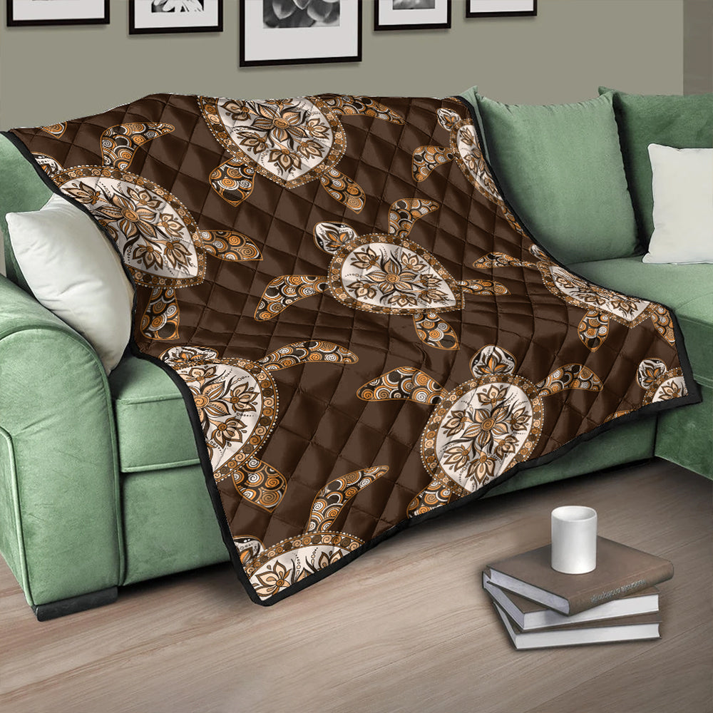 Hawaii Premium Quilt Turtle Plumeria Grown