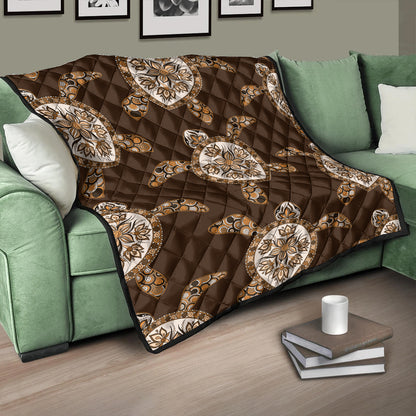 Hawaii Premium Quilt Turtle Plumeria Grown