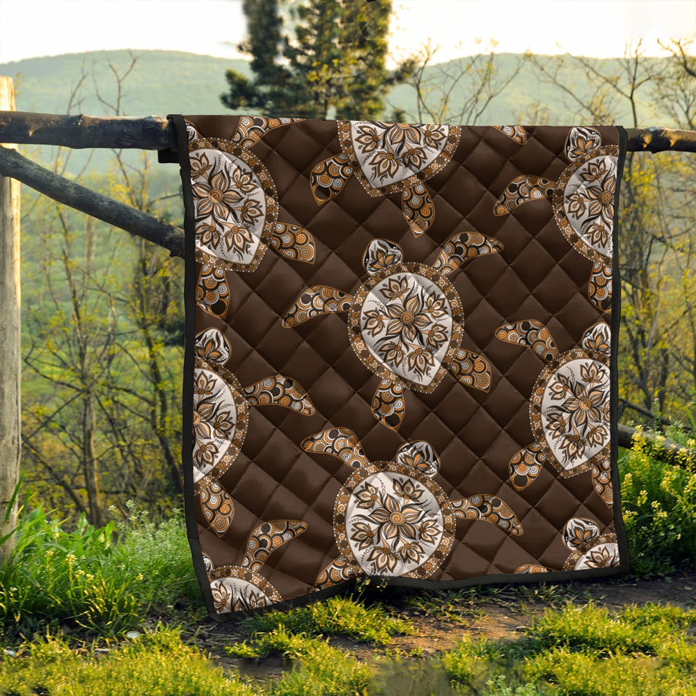 Hawaii Premium Quilt Turtle Plumeria Grown