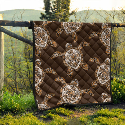 Hawaii Premium Quilt Turtle Plumeria Grown