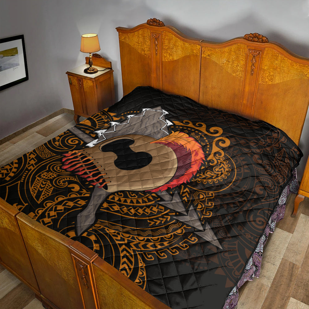 Hawaii Premium Quilt Warrior Helmet Polynesian