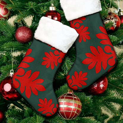 Hawaii Christmas Stocking Hawaiian Quilt Pattern
