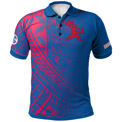 ( Custom) Hawaii Saint Louis School Polo Shirt - Logo School Hawaii Patterns