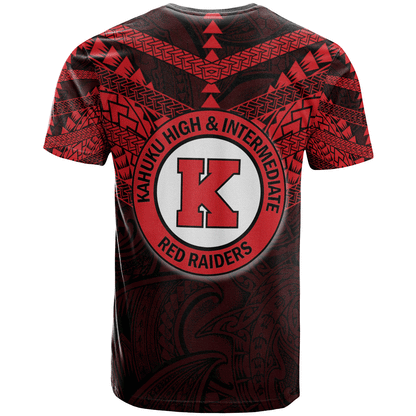 Hawaii Custom Personalised T-Shirt - Kahuku High And Intermediate School Logo