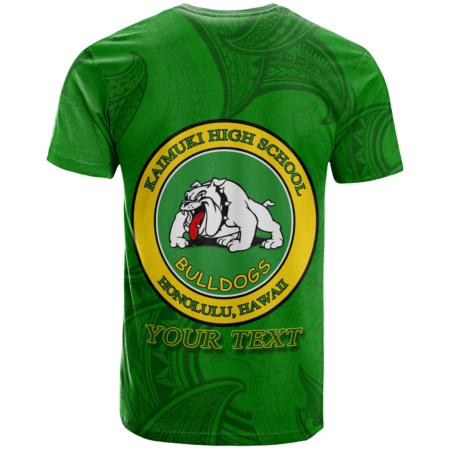 Hawaii Custom Personalised T-Shirt - Kaimuki High School Logo