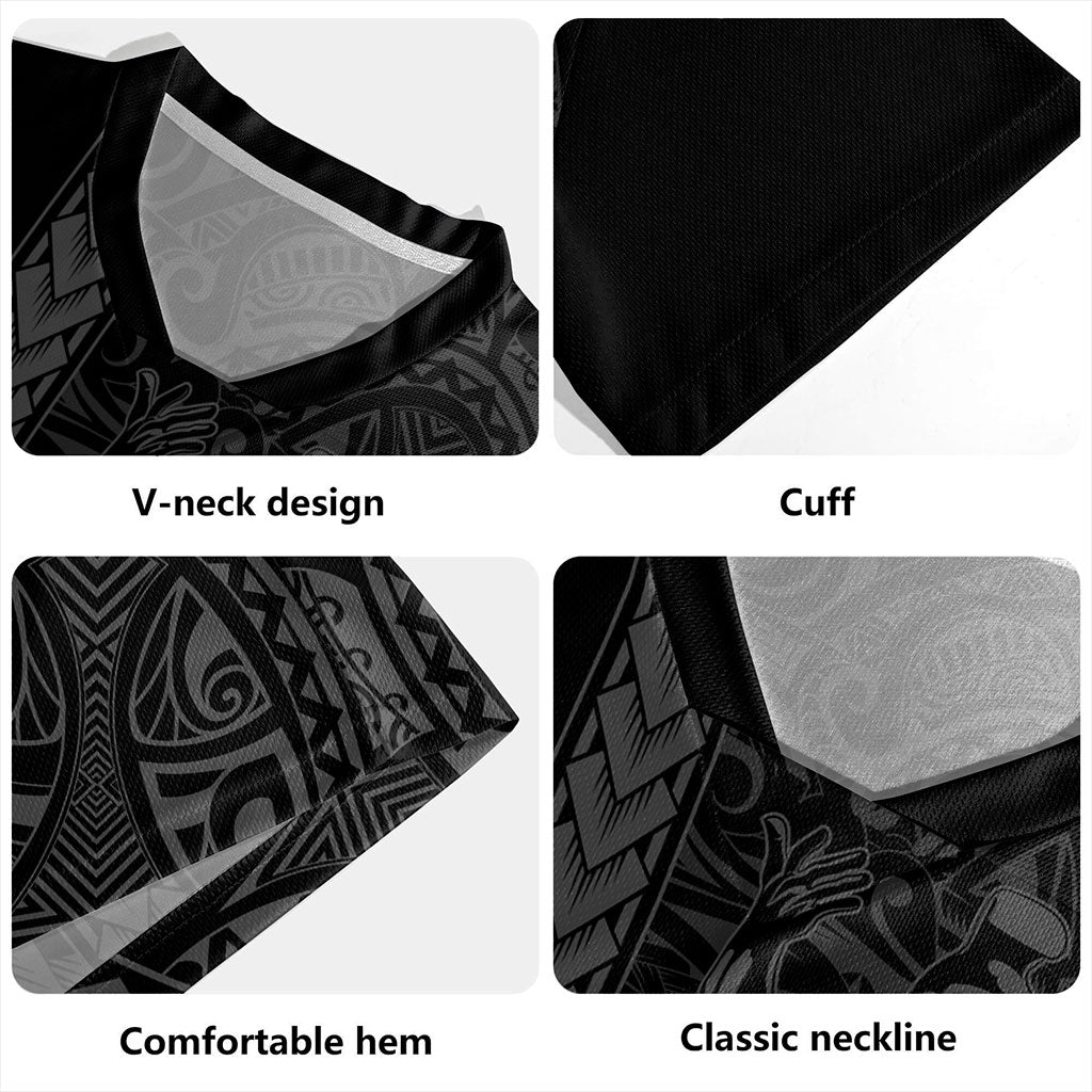 Hawaii Rugby Jersey Tribal Polynesian King Kamehameha