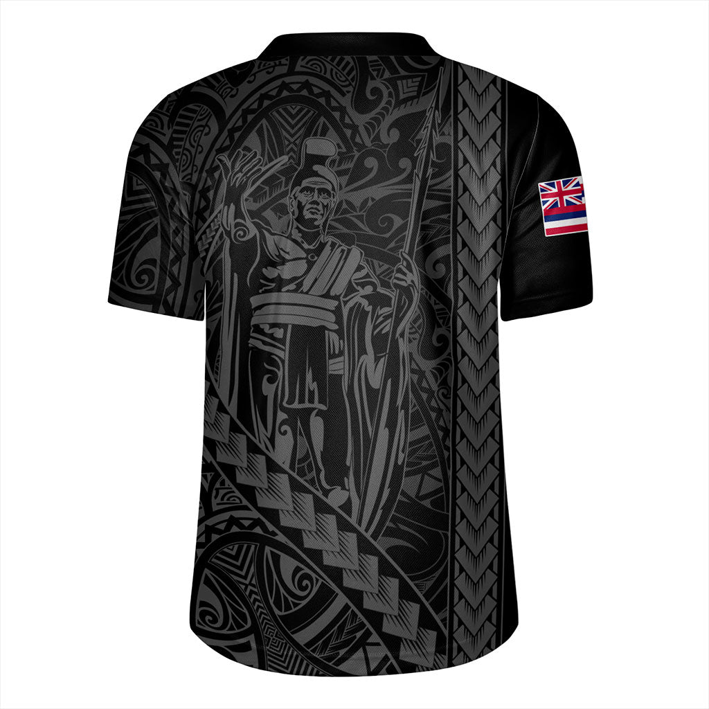 Hawaii Rugby Jersey Tribal Polynesian King Kamehameha