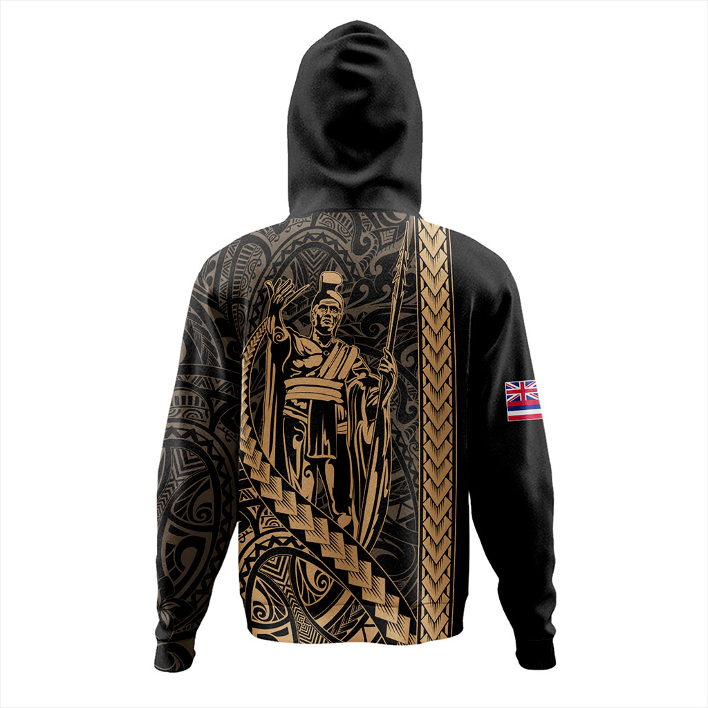 Hawaii Hoodie Tribal Polynesian King Kamehameha