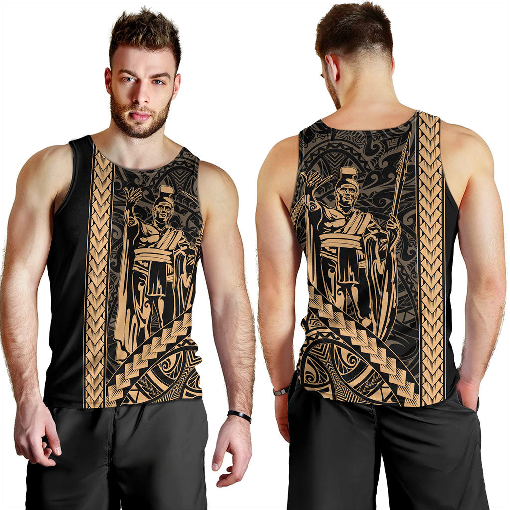 Hawaii Tank Top Tribal Polynesian King Kamehameha