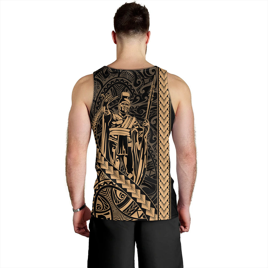 Hawaii Tank Top Tribal Polynesian King Kamehameha
