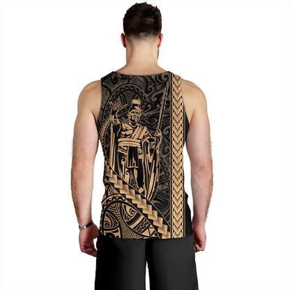 Hawaii Tank Top Tribal Polynesian King Kamehameha