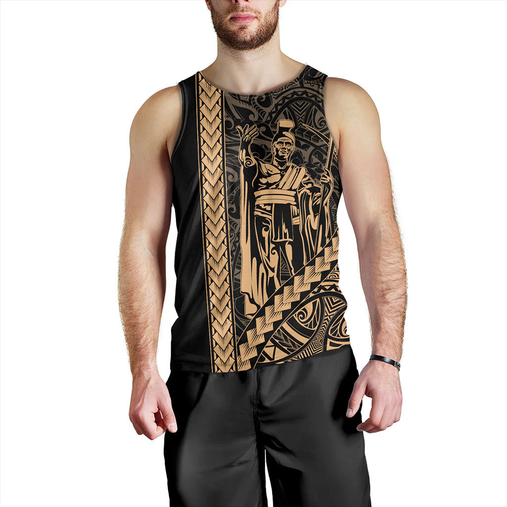 Hawaii Tank Top Tribal Polynesian King Kamehameha
