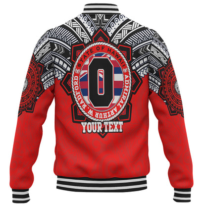 Hawaii Baseball Jacket Custom Radford High School Home Of The RamPage Tribal Style