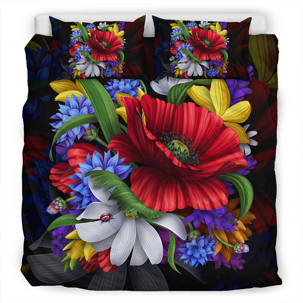 Hawaii Bedding Set Hibiscus Flower Beautiful